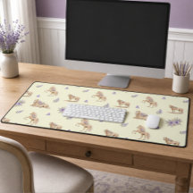 Girl Yellow Purple Horse Floral Pattern