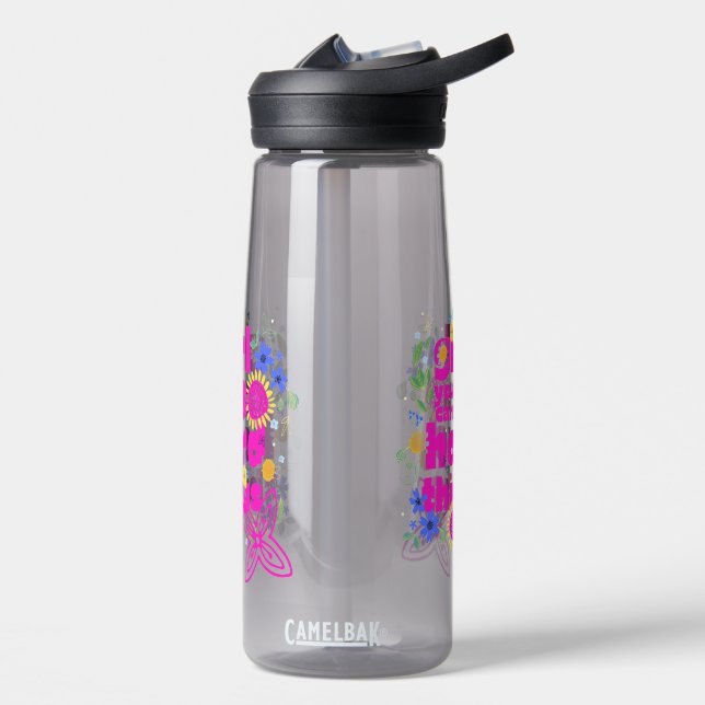 Girl, You Can Do Hard Things – Motivational Gym  Water Bottle (Left)
