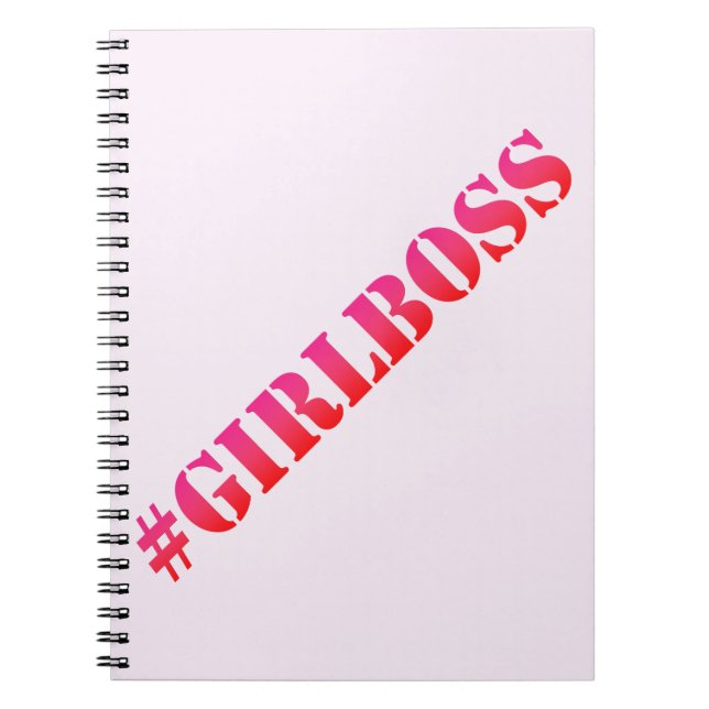#GirlBoss - carnet de citation d'amusement (Devant)