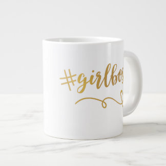#girlboss Coffee Mug With Heart