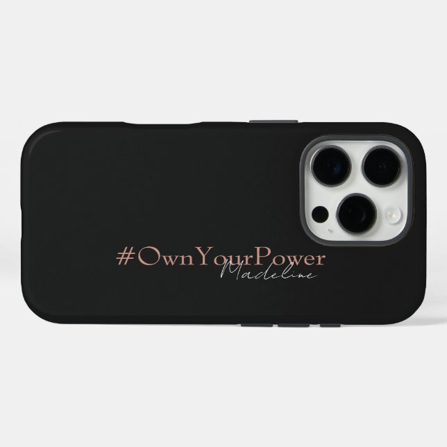 Girlboss Empowerment Gift - Personalized Name  Case-Mate iPhone Case (Back (Horizontal))