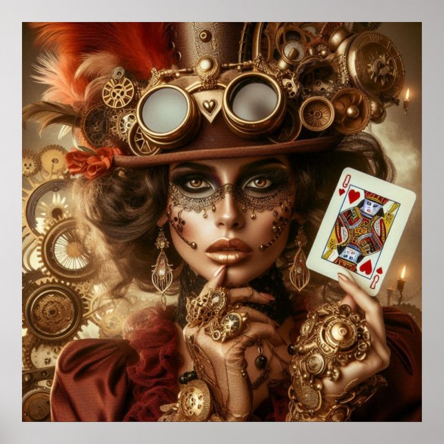  "Girlfriend" "Beautiful Queen Of Heart V3 Poster (Front)