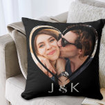 Girlfriend Boyfriend Photo Collage Dating Couple  Throw Pillow<br><div class="desc">Add a personal touch to your home with the Girlfriend Boyfriend Photo Collage Dating Couple Throw Pillow, a perfect gift for couples. This custom throw pillow features a collage of your favourite photos, creating a unique keepsake for anniversaries, birthdays, or special occasions. Made from soft, high-quality fabric with vibrant, long-lasting...</div>