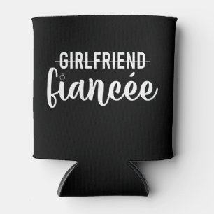Girlfriend Fiancee Engagement Party Gift Engaged Can Cooler