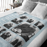 Girlfriend | Love You | Photo Collage Fleece Blanket<br><div class="desc">Presenting a unique gift that goes beyond the ordinary - a personalized photo collage blanket. Add a modern and nostalgic touch to your girlfriend's special day with a memento she can cherish forever. This customized blanket, featuring nine of your best moments together, the sweet affirmation 'GIRLFRIEND, LOVE YOU', and your...</div>