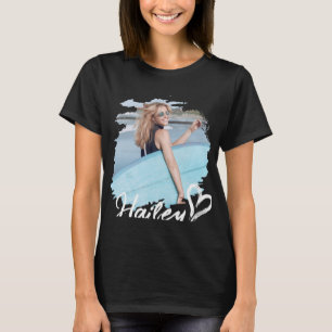 Girlfriend Nge Heart Simple Modern Cool Photo T-Shirt