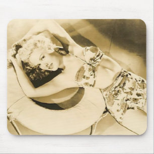 Girlfriend of Marilyn Monroe Mouse Pad