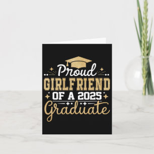 Girlfriend Senior 2025 Proud Girlfriend Of A Cl Of Card