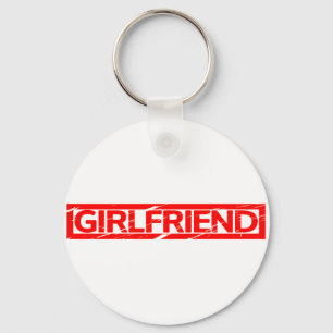 Girlfriend Stamp Keychain