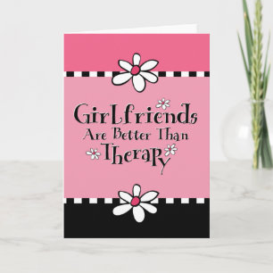 Girlfriend Therapy Card