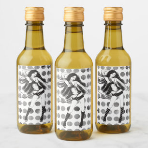 girlfriend wine label