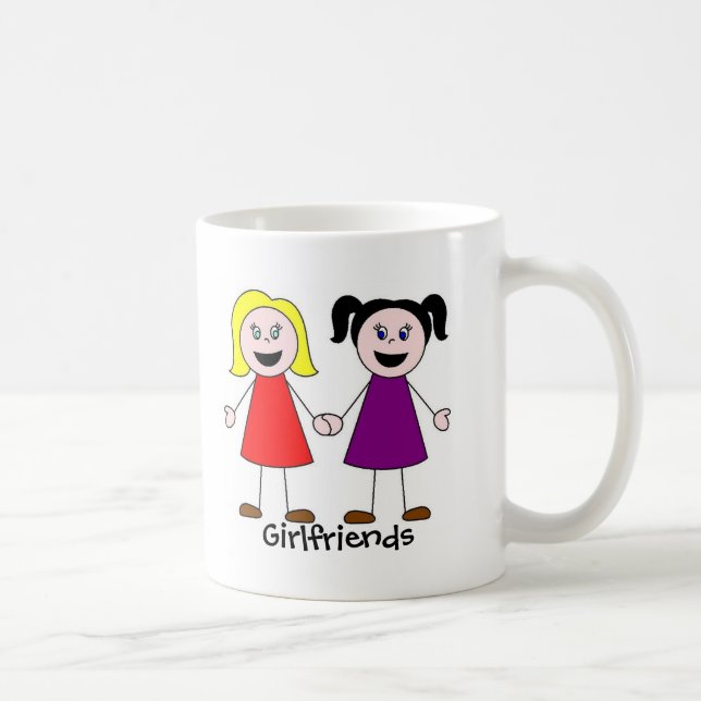 girlfriends3, Girlfriends Coffee Mug (Right)