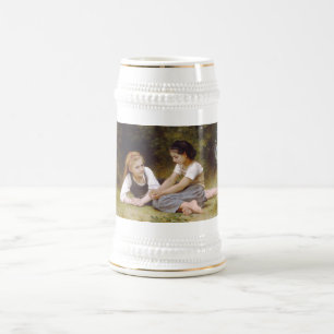 Girlfriends Collect Nuts, Les Noisettes Bouguereau Beer Stein