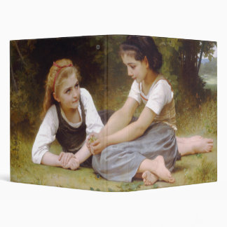 Girlfriends Collect Nuts, Les Noisettes Bouguereau Binder