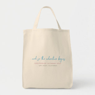 Girlfriends' Getaway Customizable Tote Bag