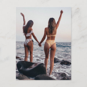 Girlfriends  Photo Postcard