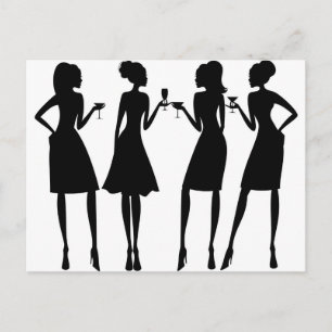 Girlfriends Postcard