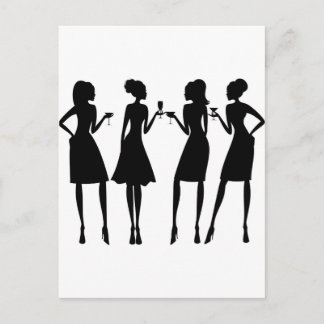 Girlfriends Postcard