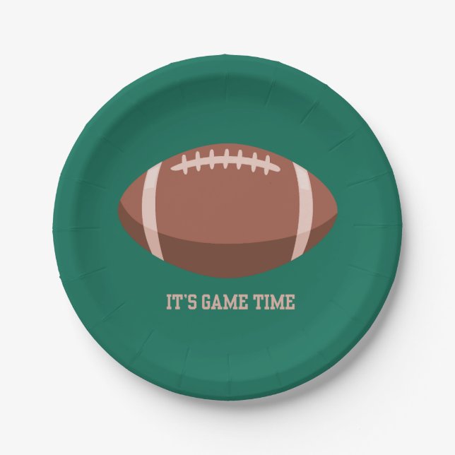 Girlie Football side plate (Front)