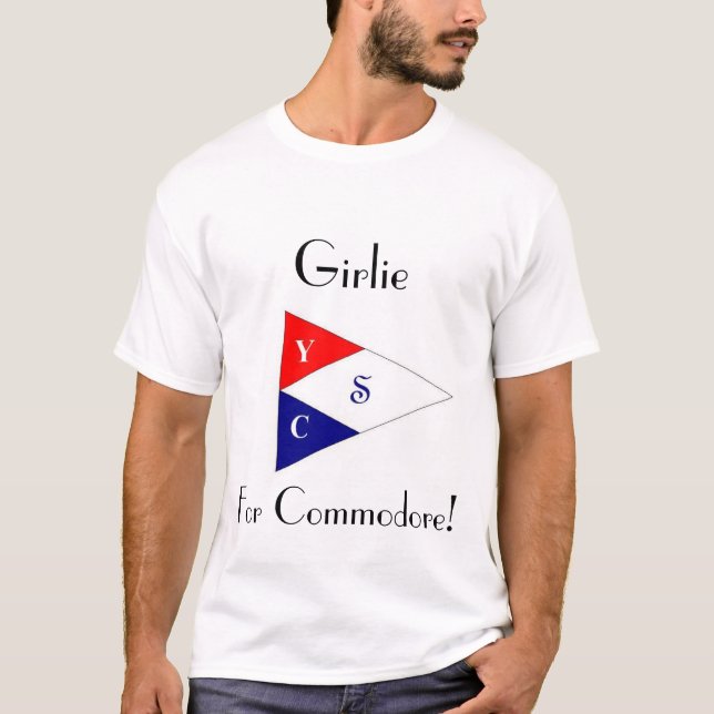 Girlie for Commodore T-Shirt (Front)