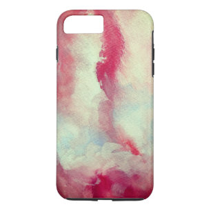 Girlie Unique Pink Art Apple iPhone 7 Plus, Tough Case-Mate iPhone Case