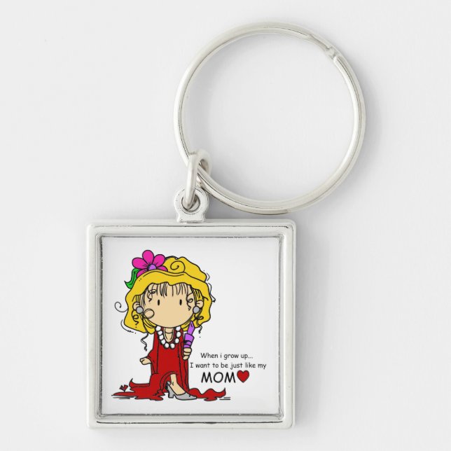 girllikemomm.png keychain (Front)