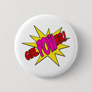 GirlPOWer 2 Inch Round Button