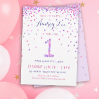 Girls 1st Birthday First Birthday Party
