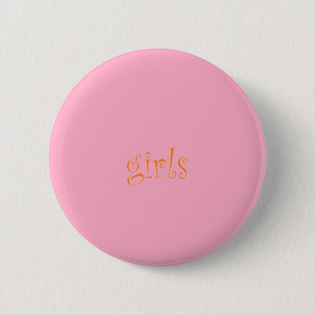 girls 2 inch round button (Front)