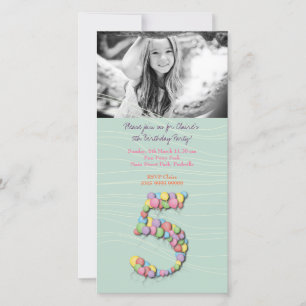 Girls 5TH Birthday Party Balloons