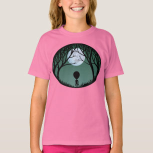 Girl's Alien Shirt Girl's Extraterrestrial T-Shirt