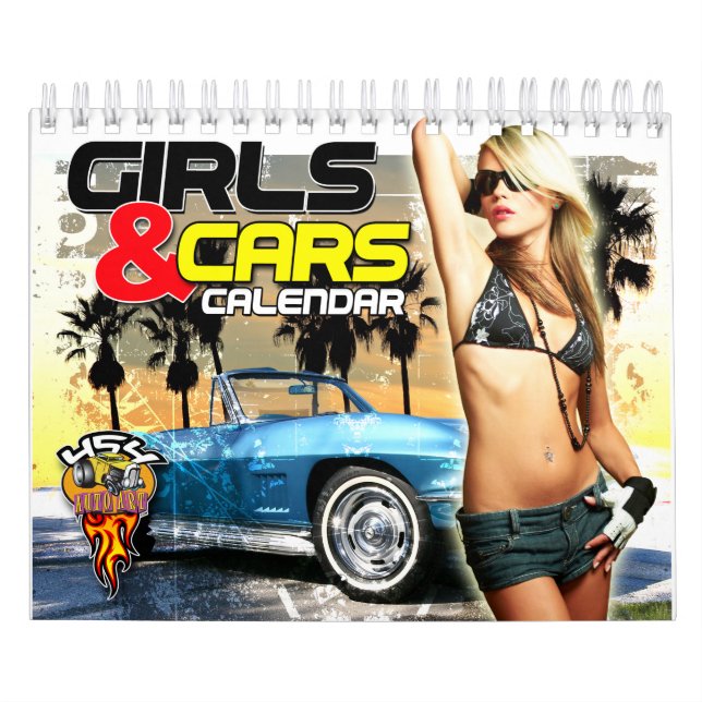 Girls and Cars Calendar (Cover)