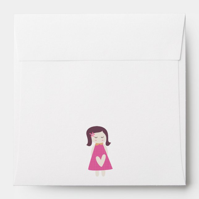 Girls and Handbags Envelopes (Back (Top Flap))