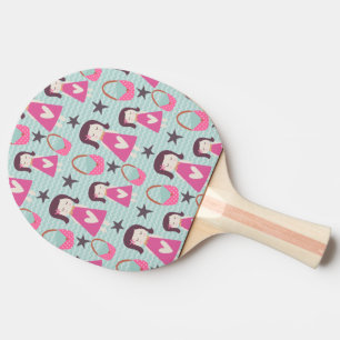 Girls and Handbags Ping Pong Paddle