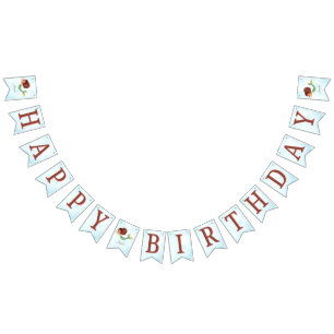 Girls Any Age Mermaid Under the Sea Birthday Bunting Flags