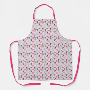 Girls Archery - Girly Hearts and Makeup Apron