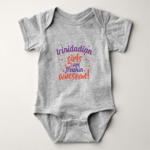 Girls Are Freakin Awesome Baby Bodysuit
