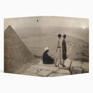 Girls Atop Khufu Pyramid in Egypt Sunrise 1920  Binder
