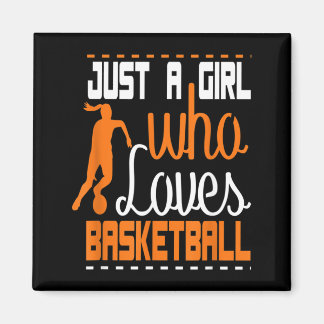Girls Basball A Girl Who Loves To Play Basball Magnet