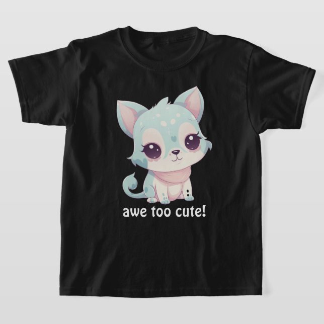  Girls' Basic T-Shirt (Laydown)
