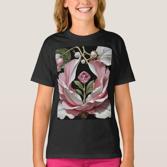 Girl's Basic T-Shirt (Devant)