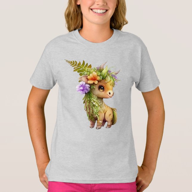 Girls' Basic T-Shirt (Front)