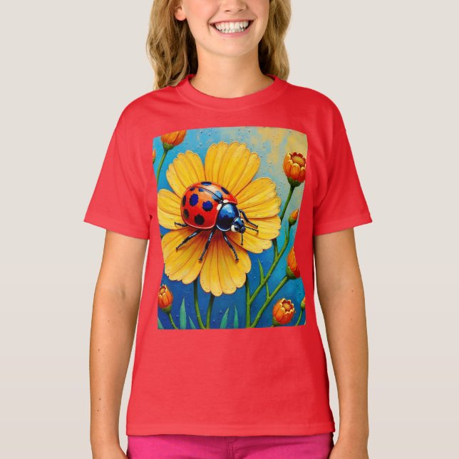 Girl's Basic T-Shirt (Front)