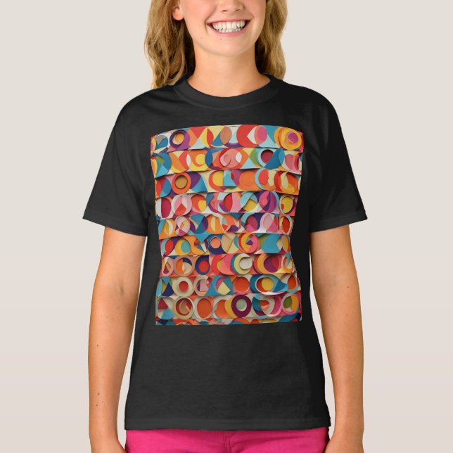 Girl's Basic T-Shirt (Devant)
