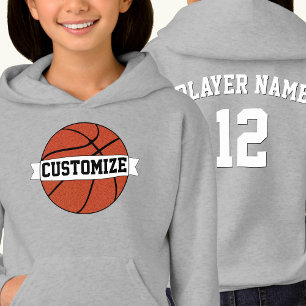 Girls Basketball Custom Team Player Nom et numéro