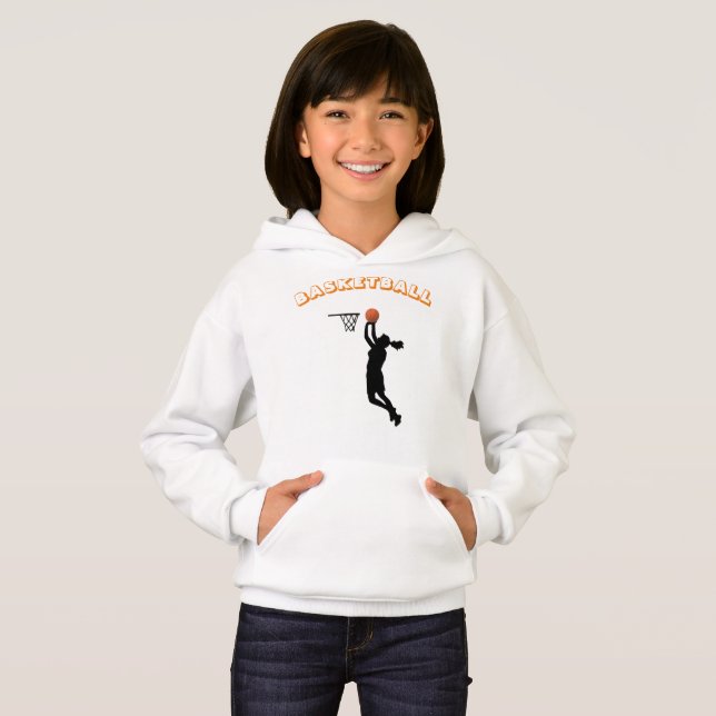 Girl's Basketball Shoot Hoops (Front Full)