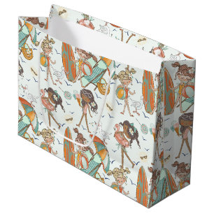 Girls Beach Party Large Gift Bag