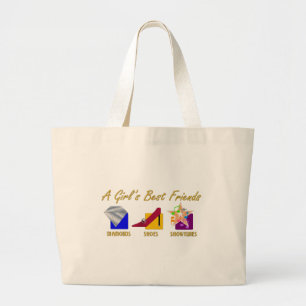 Girl's Best Friends Tote Bag