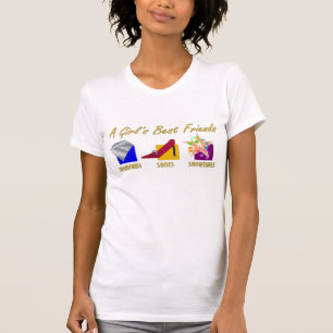 Girls Best Friends Womens Lite T-Shirt