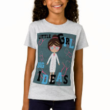 GIRLS BIG IDEAS Doctor Add NAME Back Tshirt